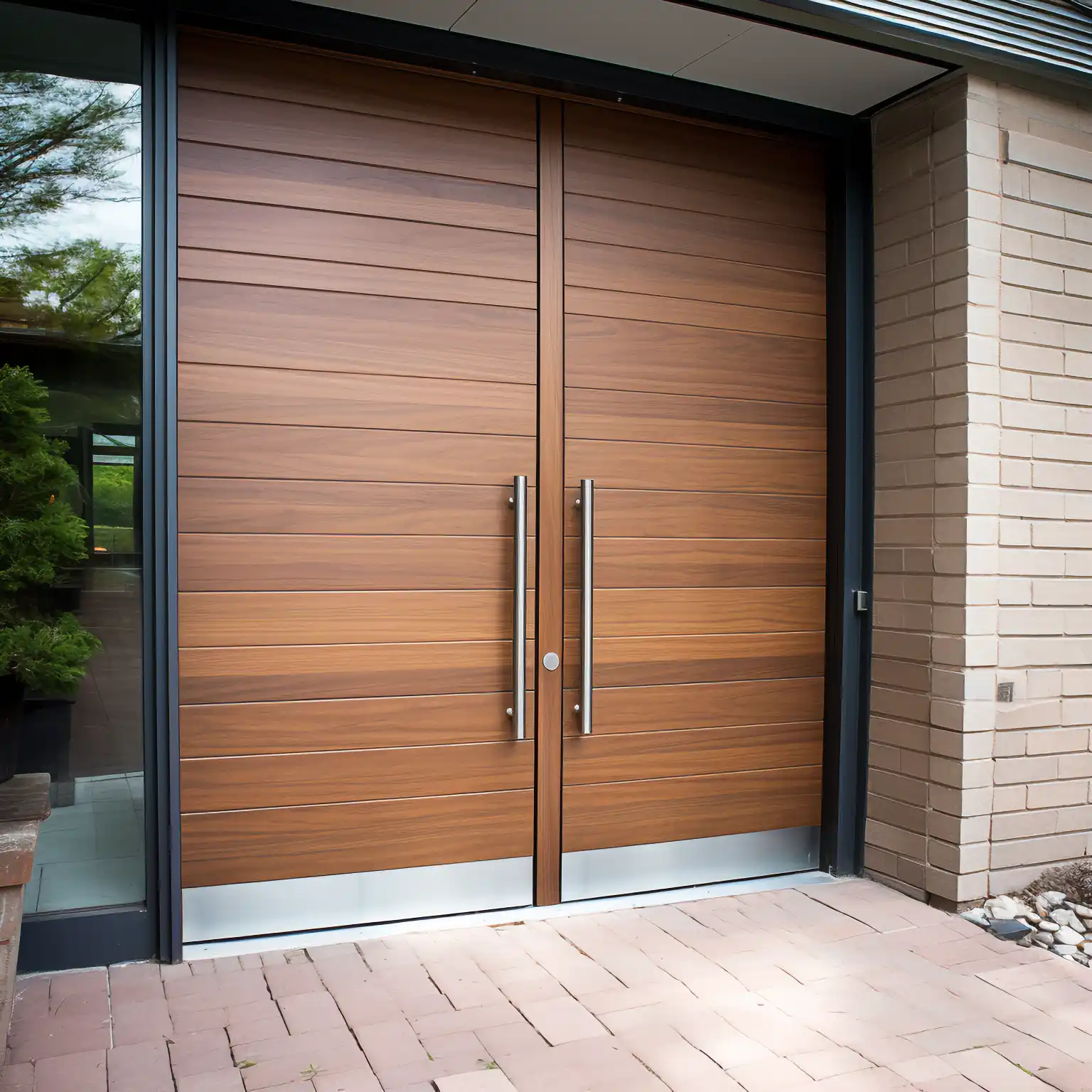 Exterior Commercial Wood Doors