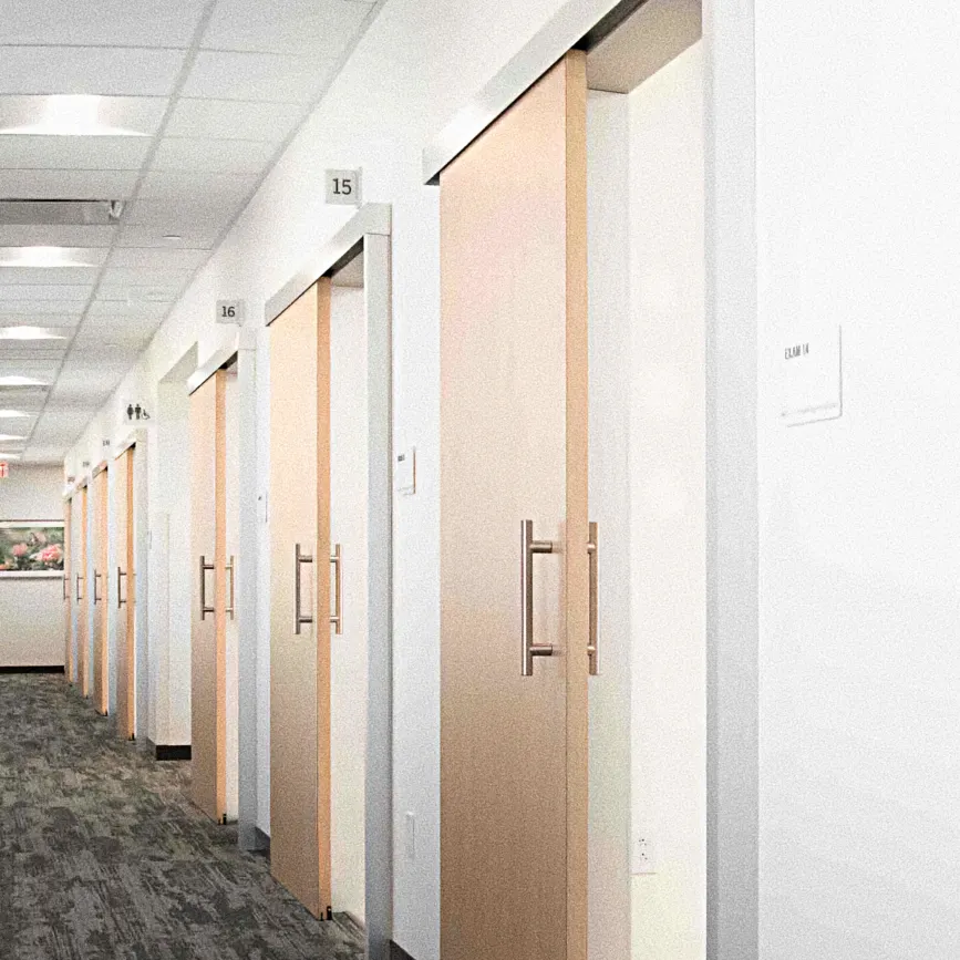 commercial hardware door